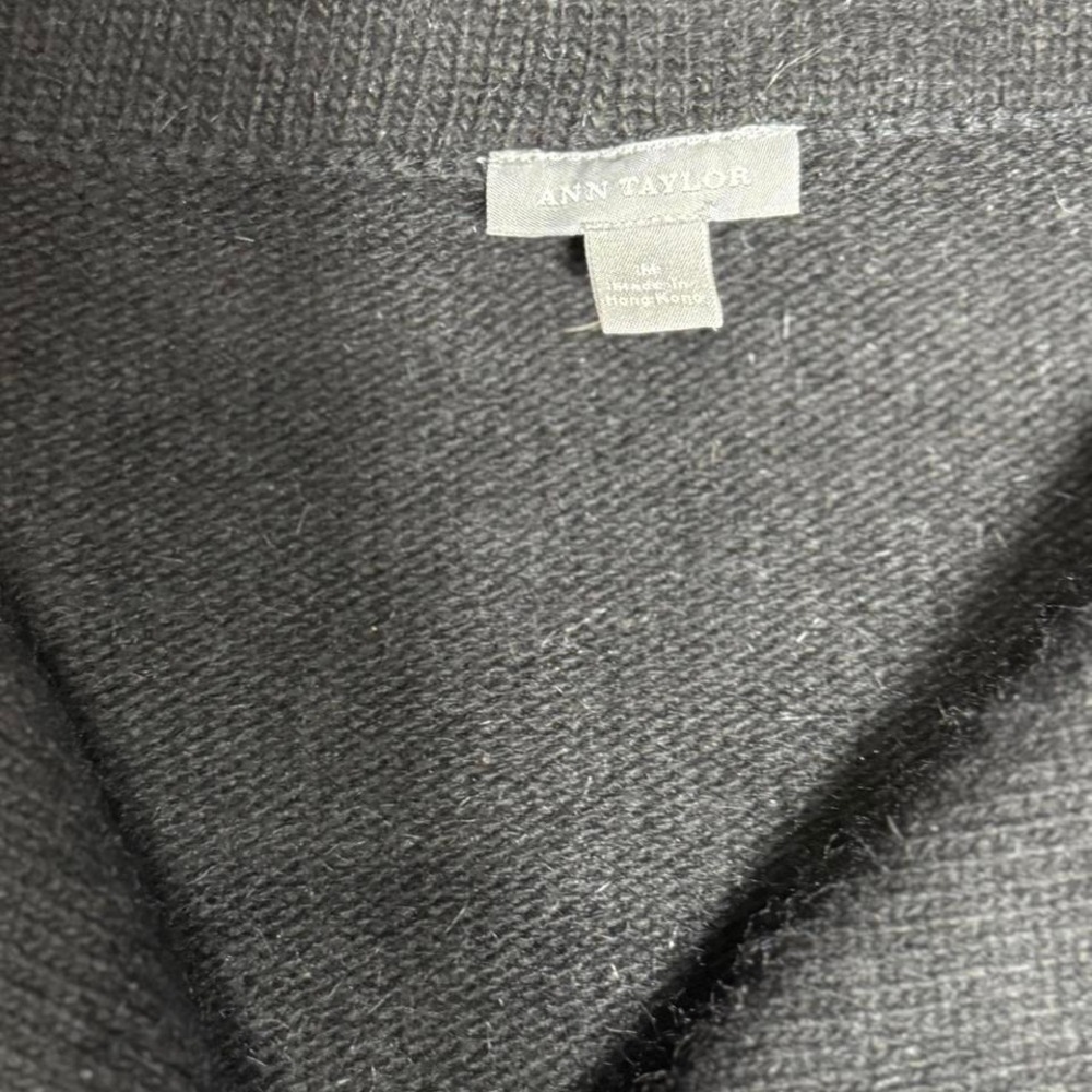 angora wool wrap sweater cardigan - Picture 7 of 8